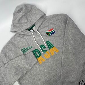 NWT Outerstuff FIFA Women XXL World Cup 2023 South Africa Gray Hoodie Sweatshirt